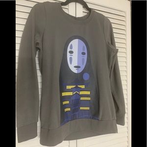☕️💙Spirited Away Sweatshirt💛EUC